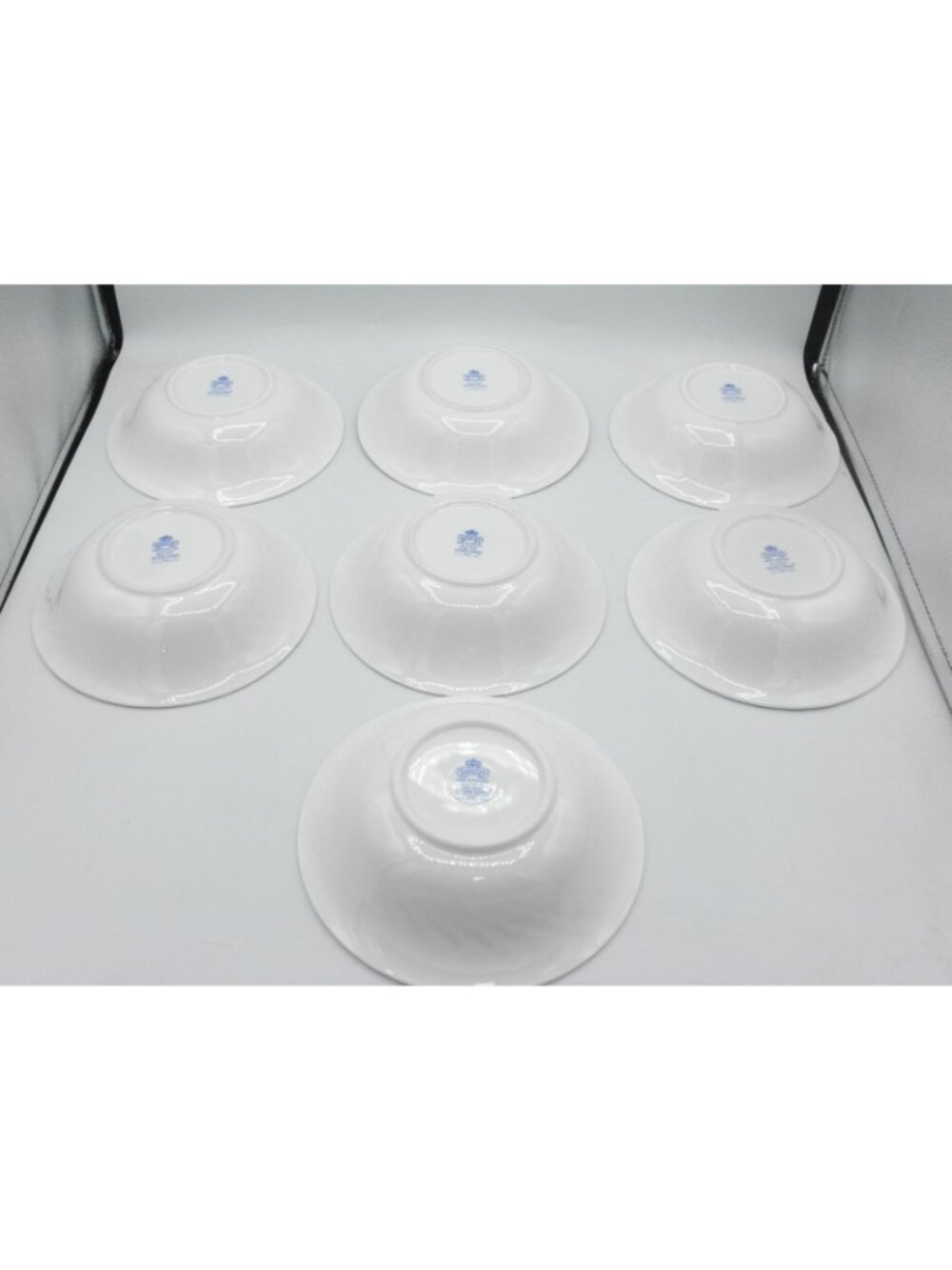 Cottage Garden by John Aynsley & Sons Coupe Cereal Bowls Set of 7 Pattern AYNCOG - Picture 2 of 7